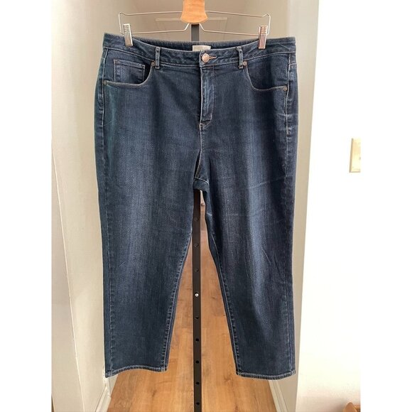 EUC Coldwater Creek Women's Dark Wash Jeans - Picture 1 of 3